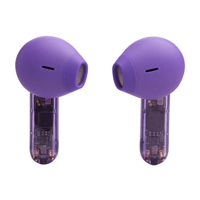 JBL Tune Flex Ghost Edition - Ghost Purple - True wireless Noise Cancelling earbuds - Back image number null